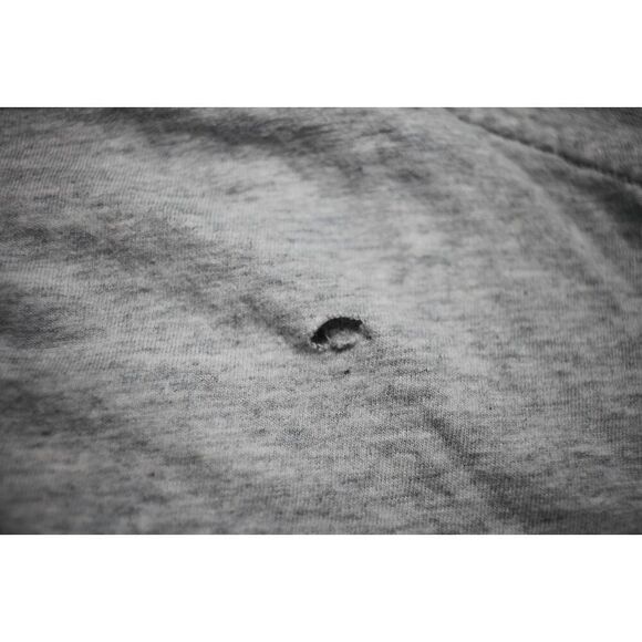 Vintage Reebok Classic Gray Cropped T-Shirt Women’s XS Distressed 90s Style - Picture 4 of 7